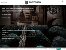 Tablet Screenshot of frutasmontosa.com